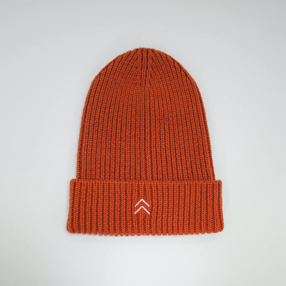 soulvation auburn red orange super soft beanie
