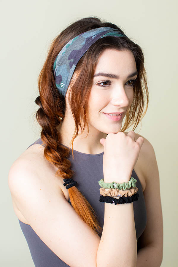 soulvation camo twist headband