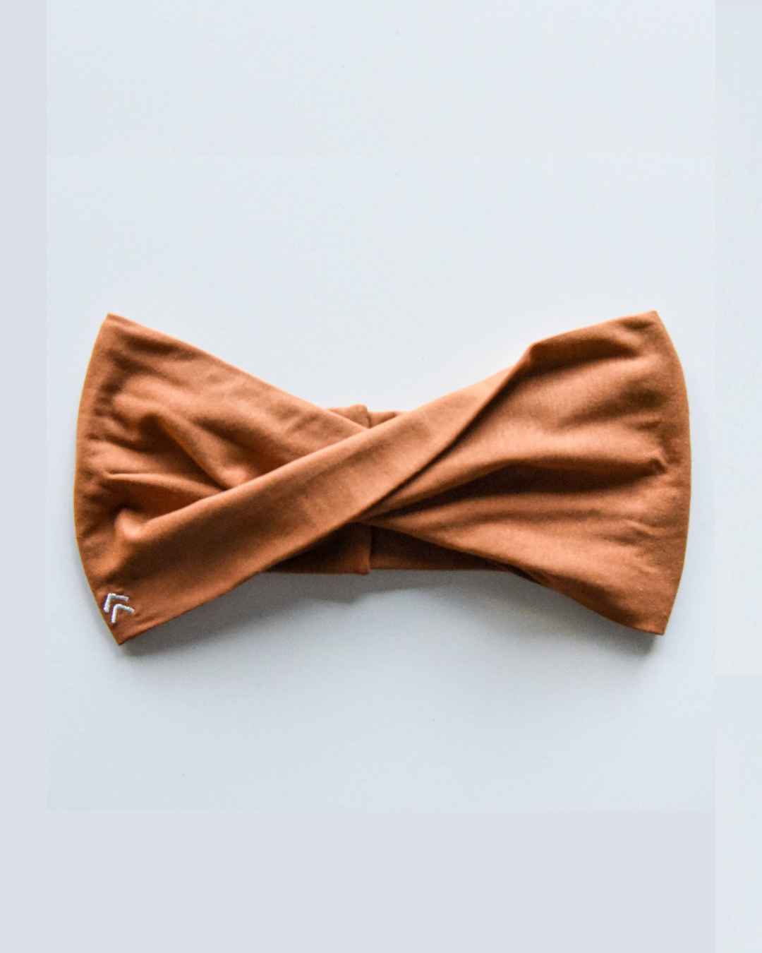 soulvation copper orange twist headband
