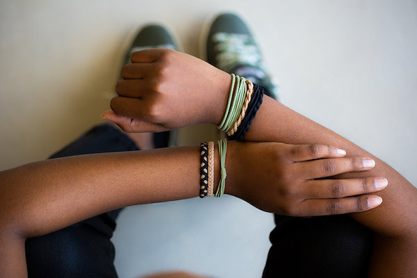 soulvation hair tie bracelets