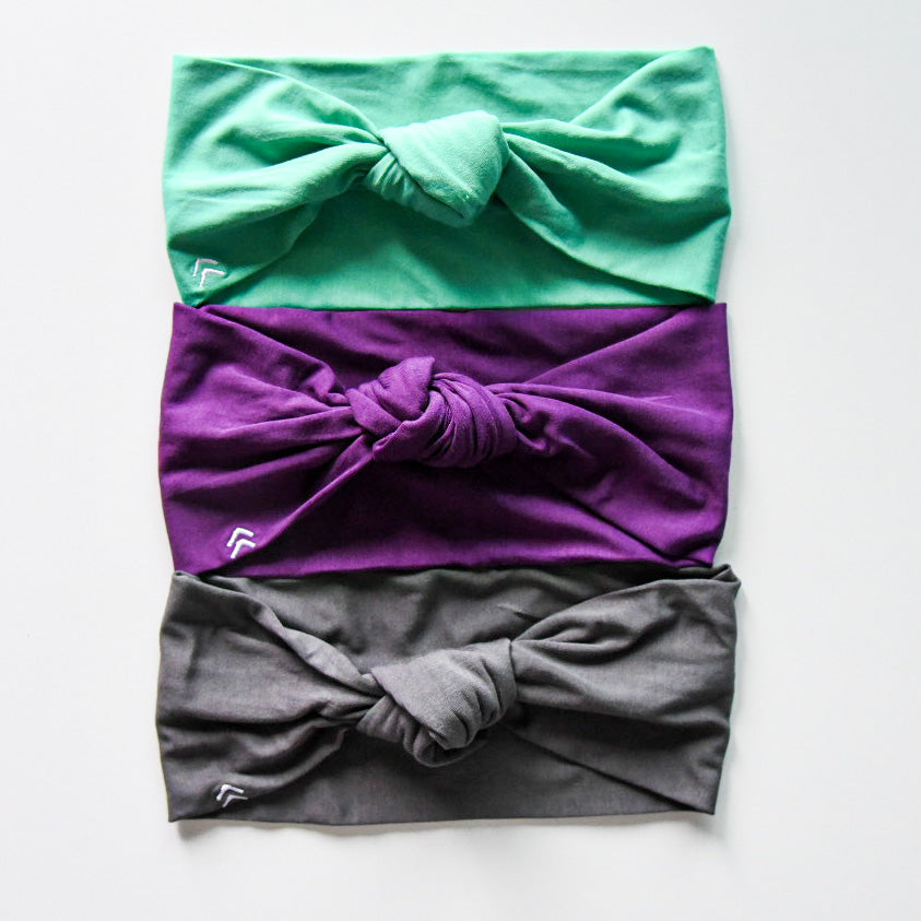 soulvation lagoon bundle headband pack green purple dark grey