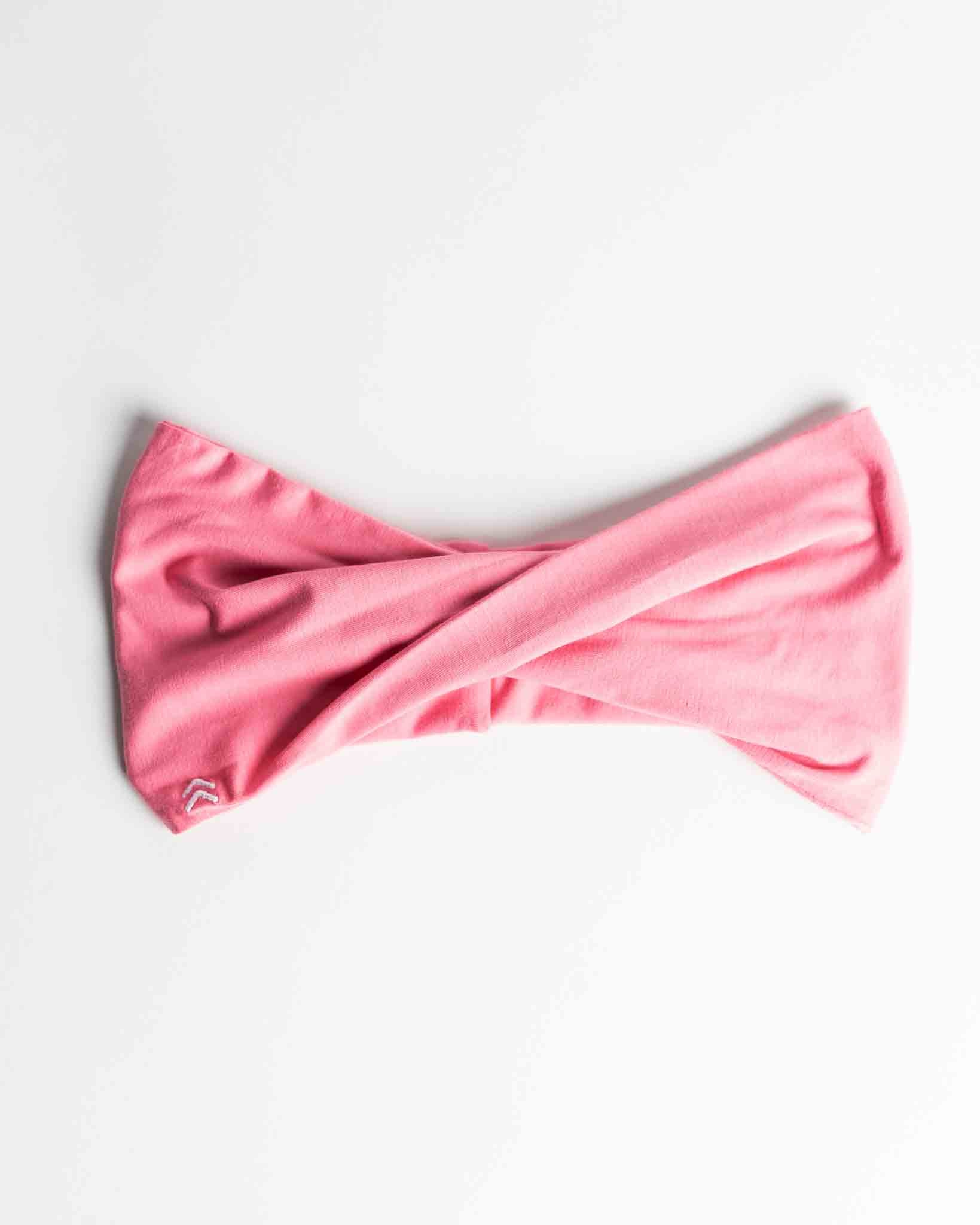 Slip Pink Twist Headband Vocoste 1 Pc Knotted Silk Headband Fashion Hairband for  main image 2